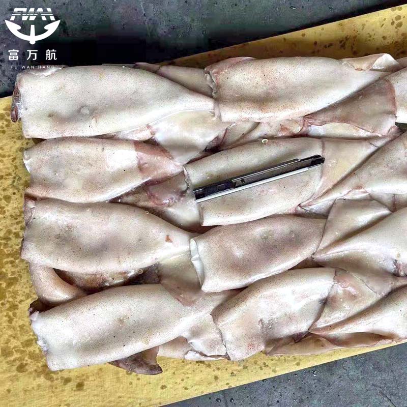 Frozen Seafood Skin on Todarodes Squid Tube