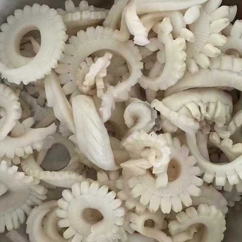 Frozen squid strip